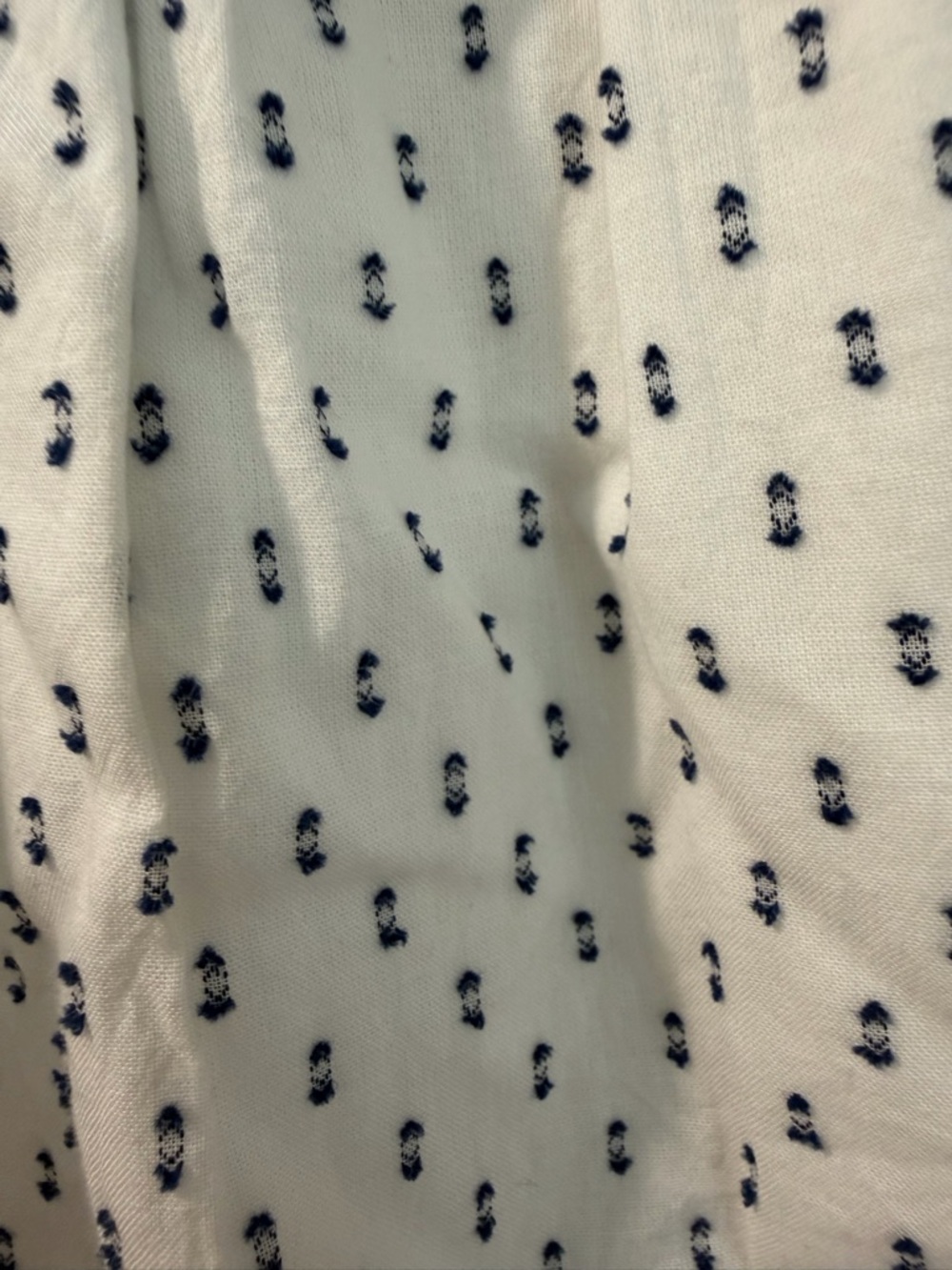 NWT J. Crew F Midi Smocked Clip-Dot Tiered Dress - Size Small - Picture 5 of 10